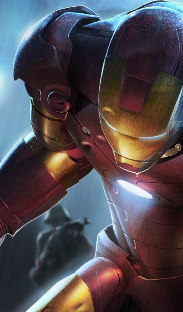 Поврежденный Железный человек