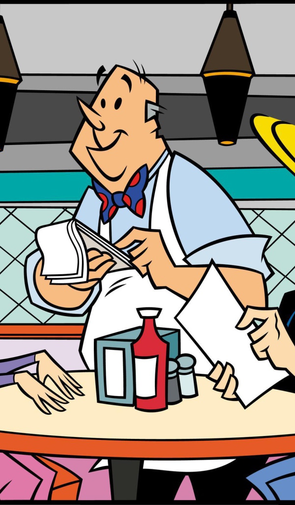 Джонни Браво в закусочной