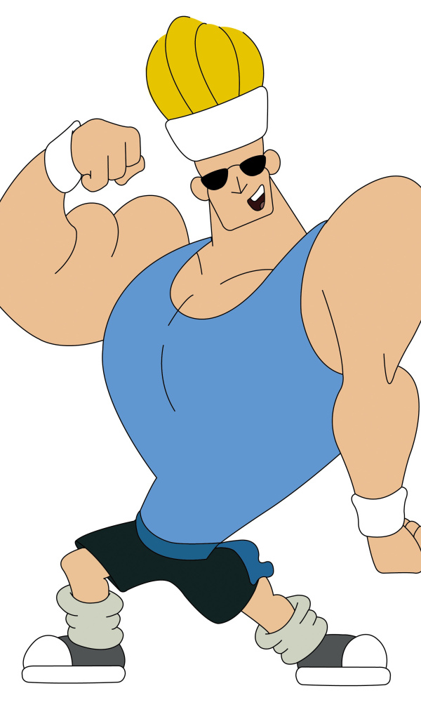 Джонни Браво на тренировке