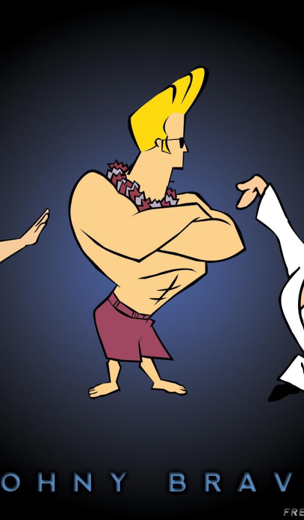 Джонни Браво в разных костюмах