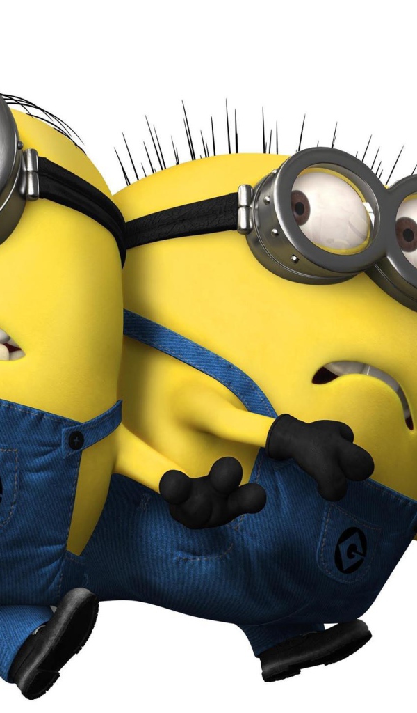 Миньоны убегают