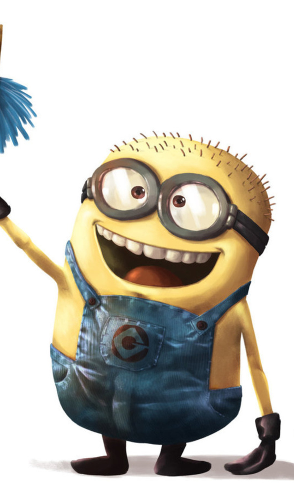 Глупый миньон из Мультфильмыа Миньоны