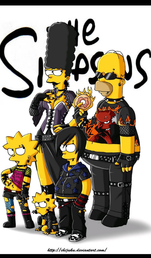 Симпсоны в черный