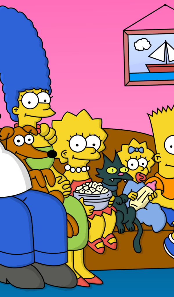 Симпсоны на диване