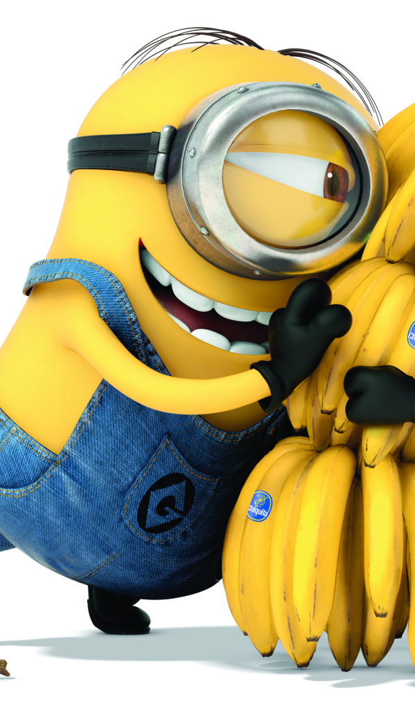 Мультфильм Миньоны они любят бананы