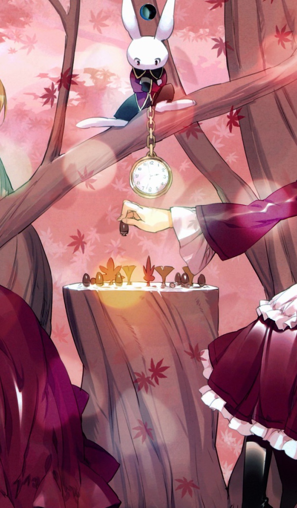 Алиса в стране чудес игра в шахматы