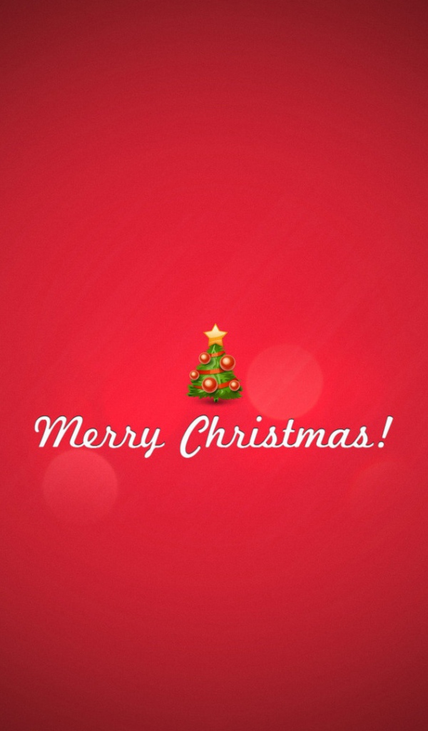 Пожелание на рождество, красный фон