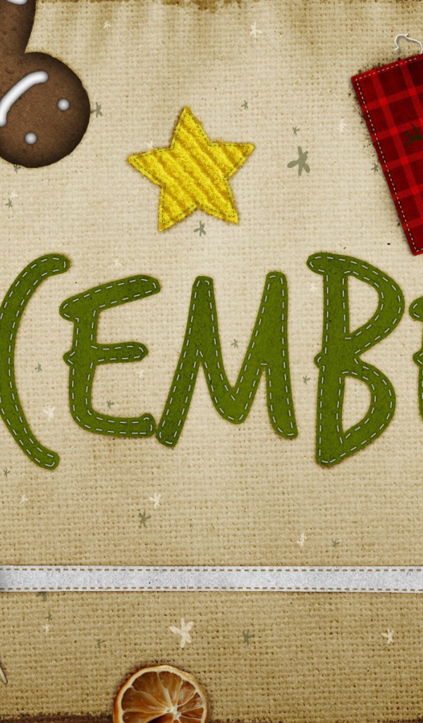 Аппликация на Рождество