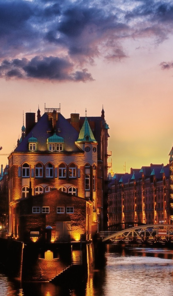 Европейский город на воде