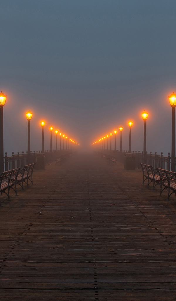 Улица в тумане