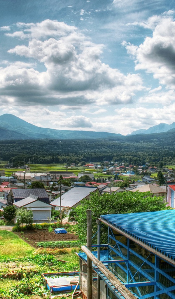 Город в долине гор