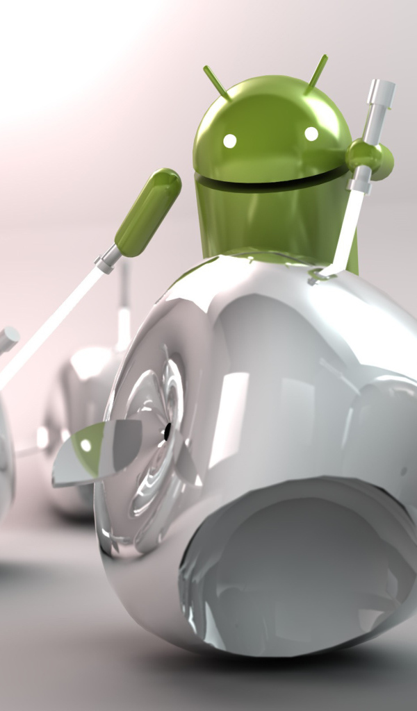 Андроид Apple и световые мечи