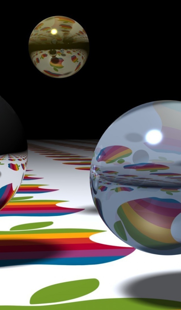 Apple с шарами