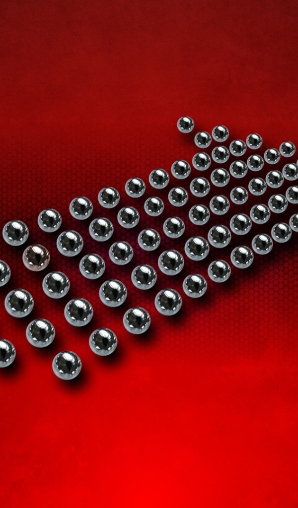 Стрелка из шариков