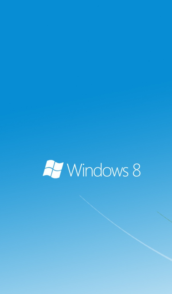 Windows 8 простая тема с травинками