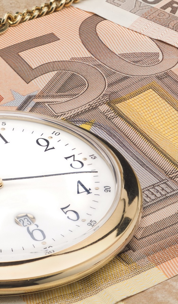 Золотые часы и деньги