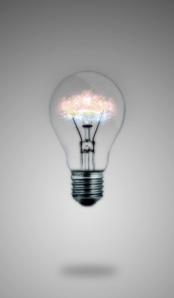 Светящеяся лампочка накаливания