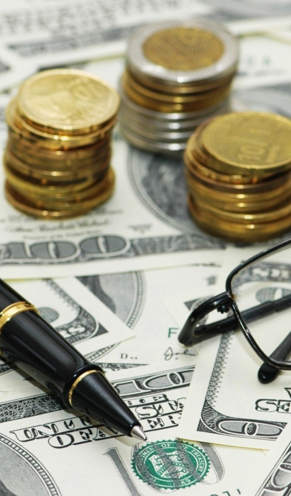 Очки на американских долларах