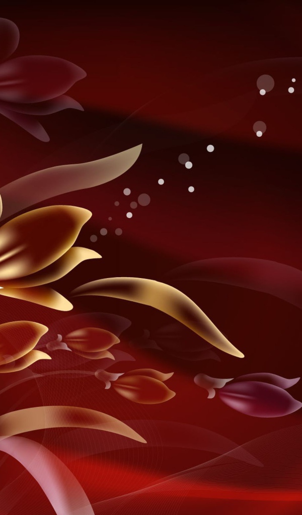 Абстрактный Рисунок из цветов