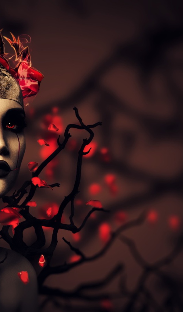 Лицо женщины