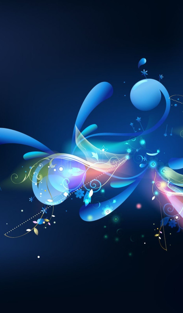 Абстракция с звездами