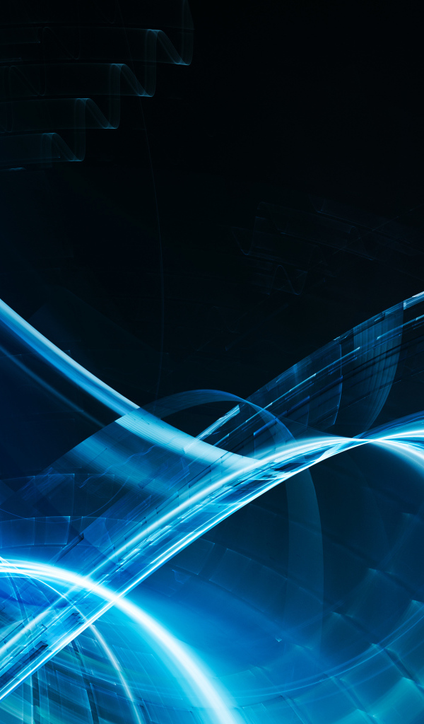 Изгибы синих линий