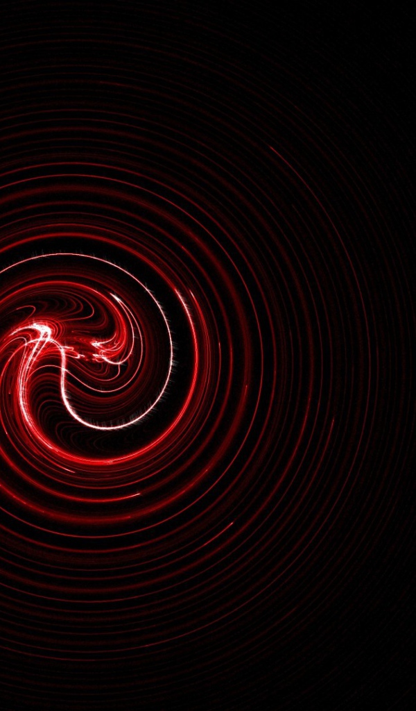 Красные белые спирали