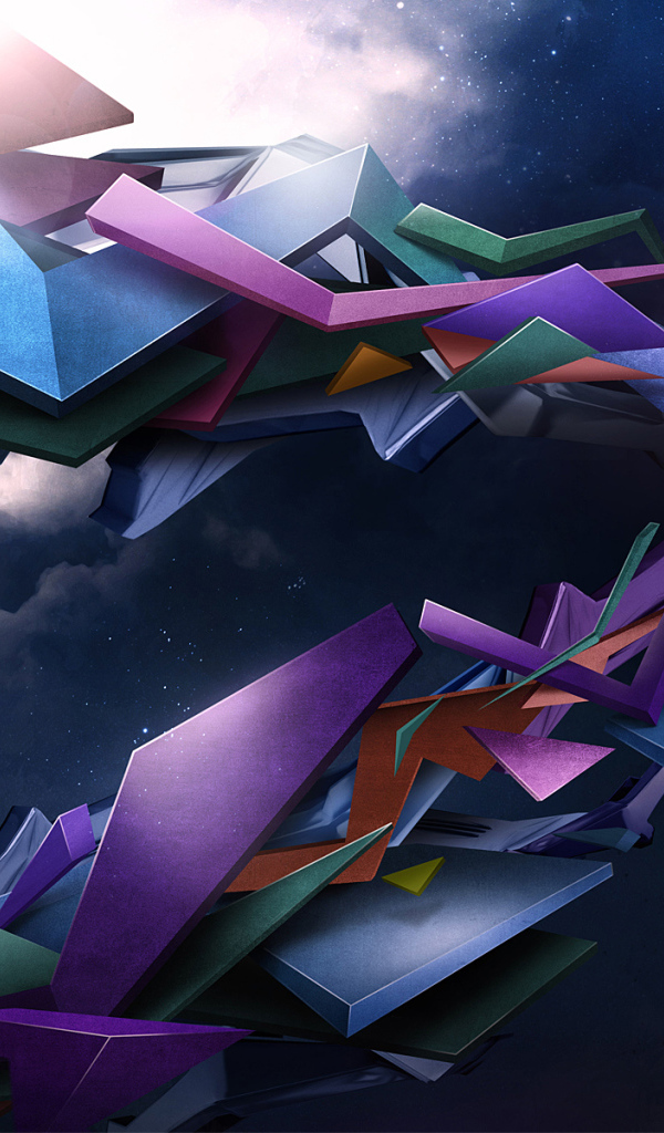 Абстракция с облаками