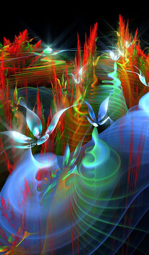 Абстракция с лепестками