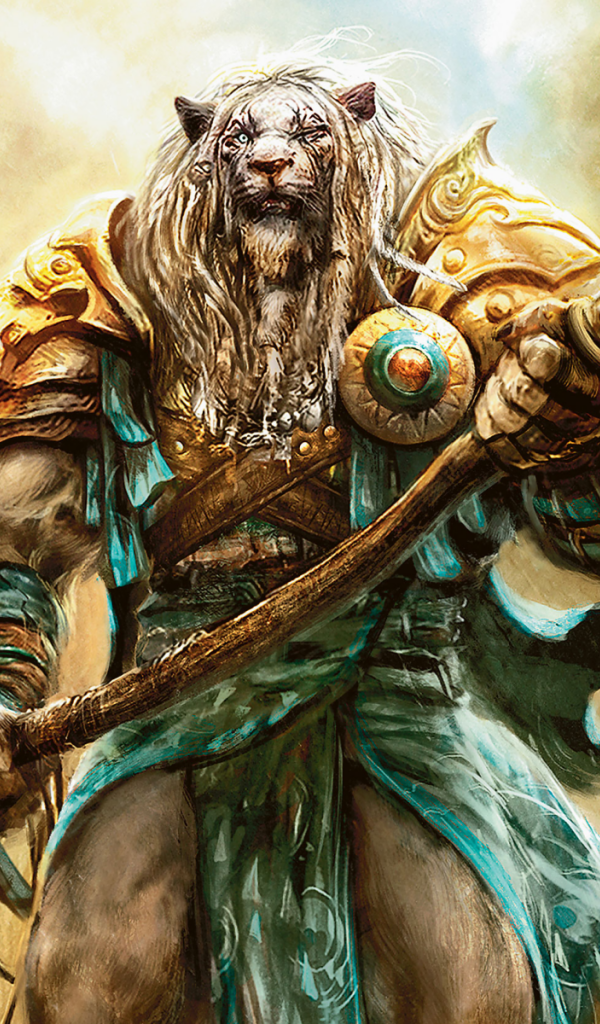 Человек с головой льва