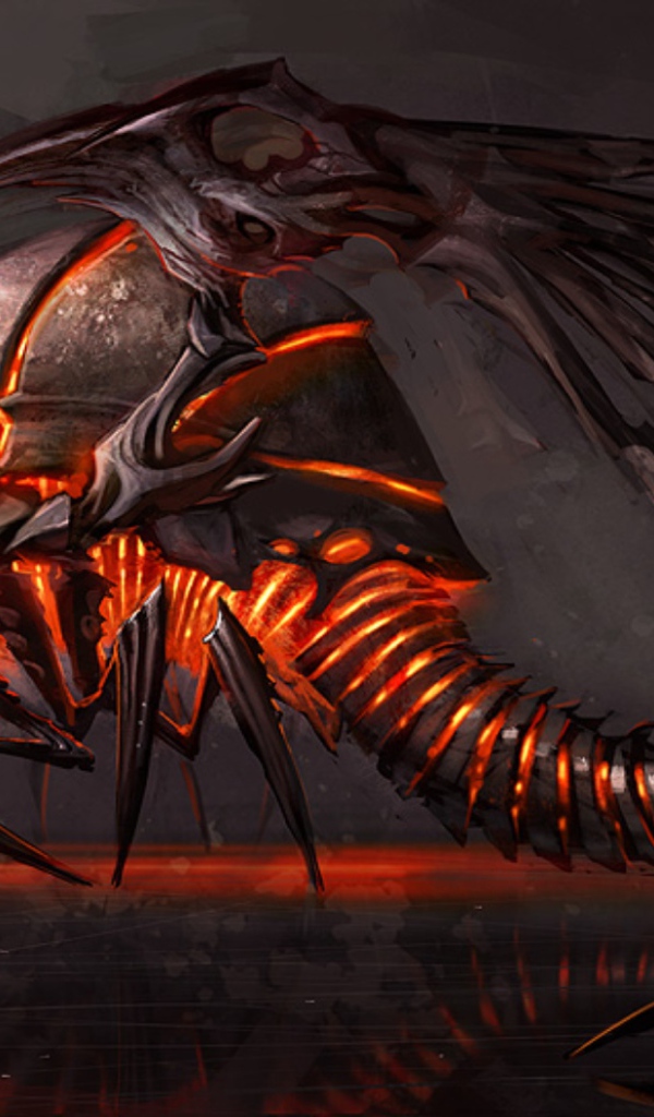 Дракон с панцирем