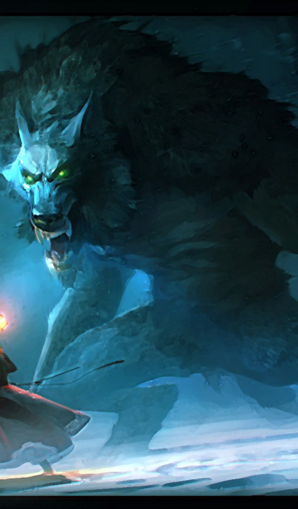 Фантазия с волком