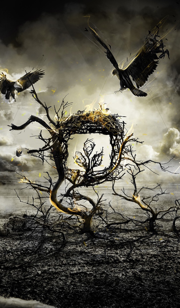 Фантазия с орлами