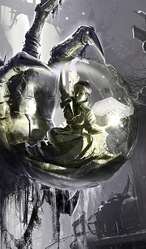 Девочка в стеклянном шаре