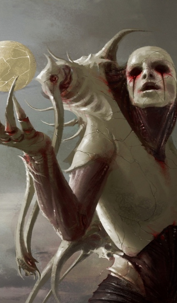 Монстр с длинными когтями