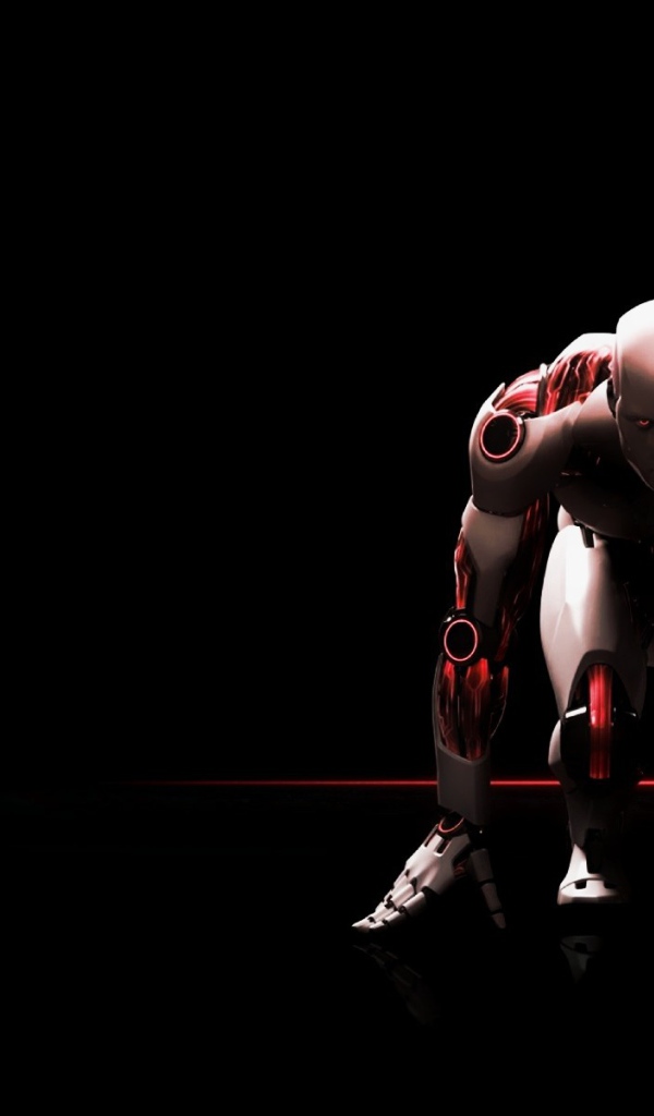 Робот стартует в беге