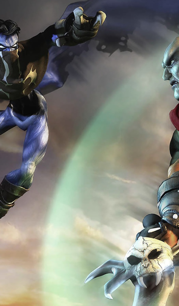 Два монстра дерутся