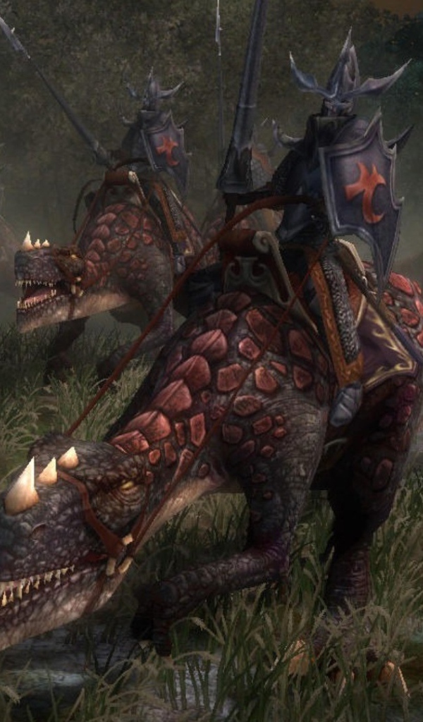 Воины на динозаврах