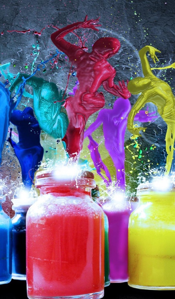 Фантазия с красками