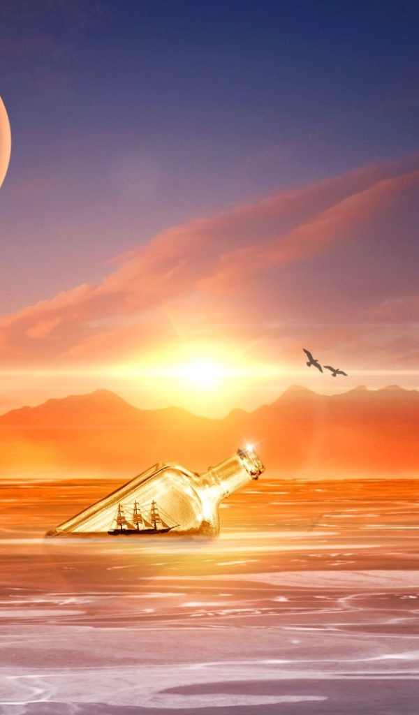 Фантазия с бутылкой