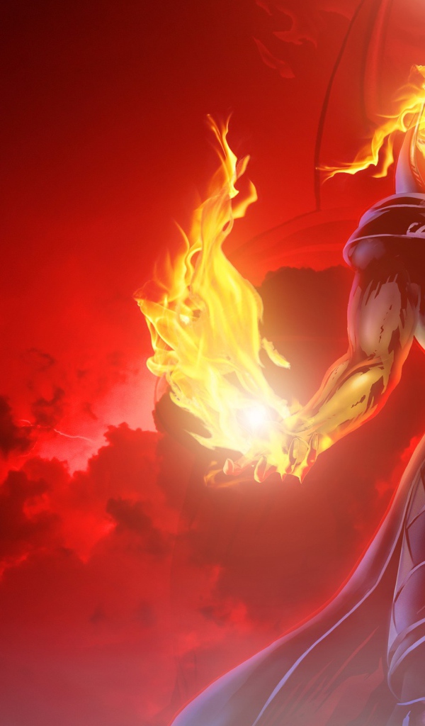 Огненный человек