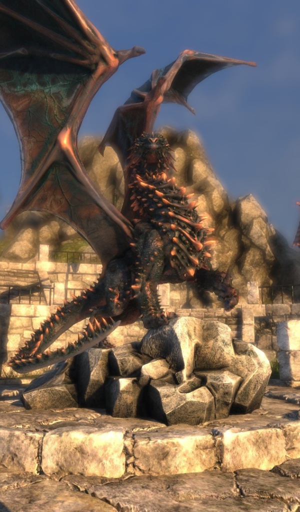 Памятник дракону