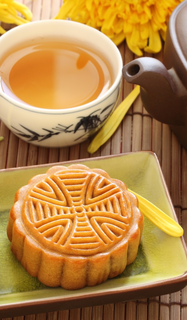 Пирог и чай