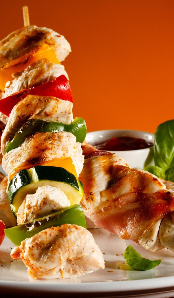 Куриный шашлык