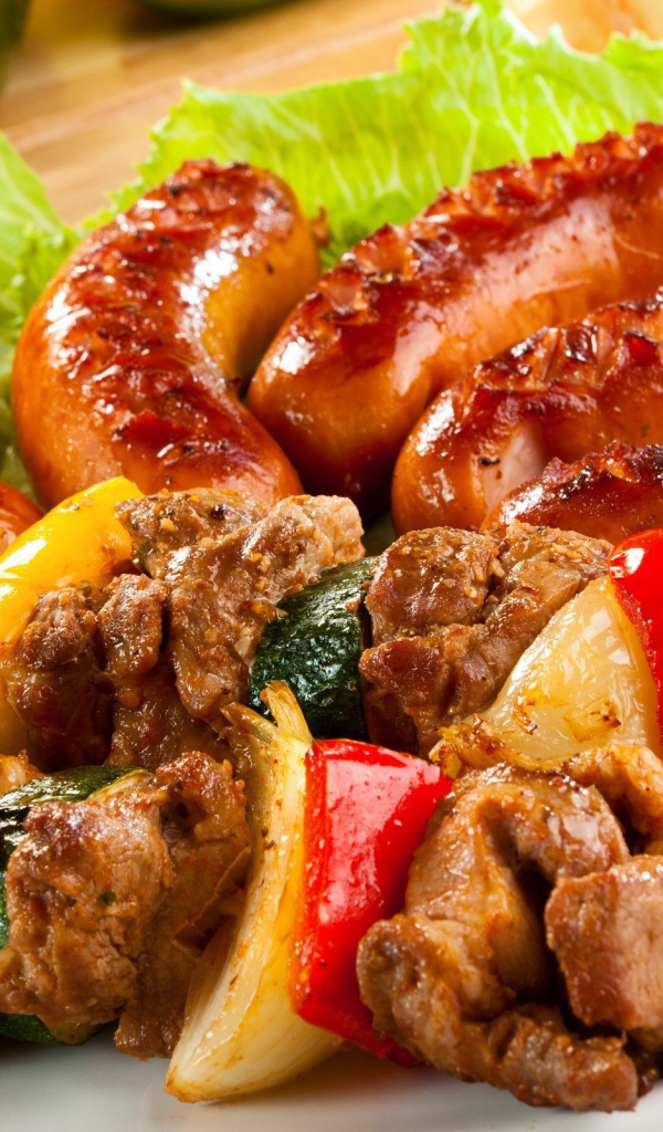 Обжаренные сосиски