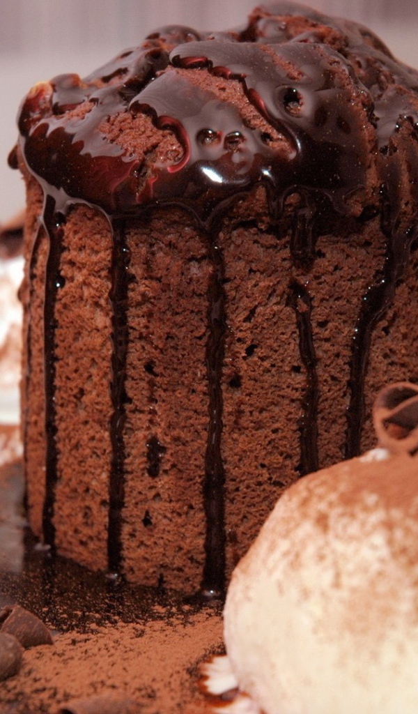 Шоколадный кекс для праздника