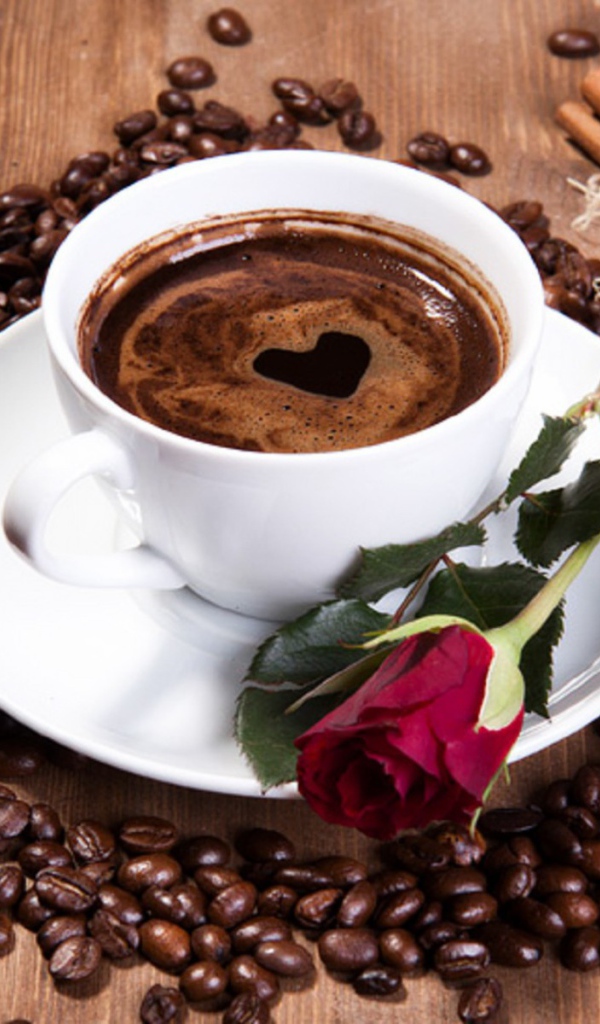 Кофе черный с пенкой