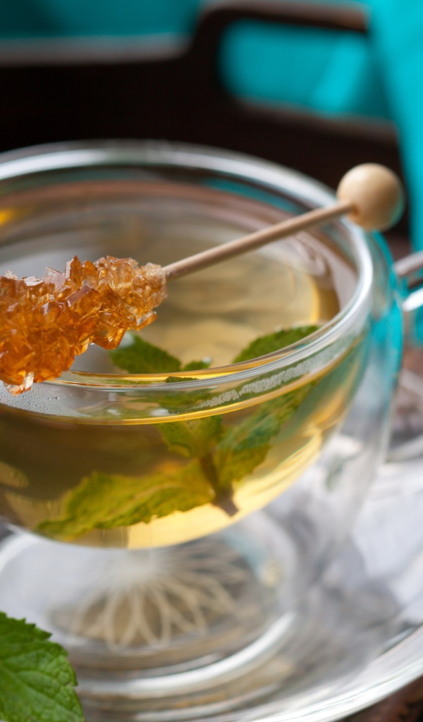 Зеленый чай с медом