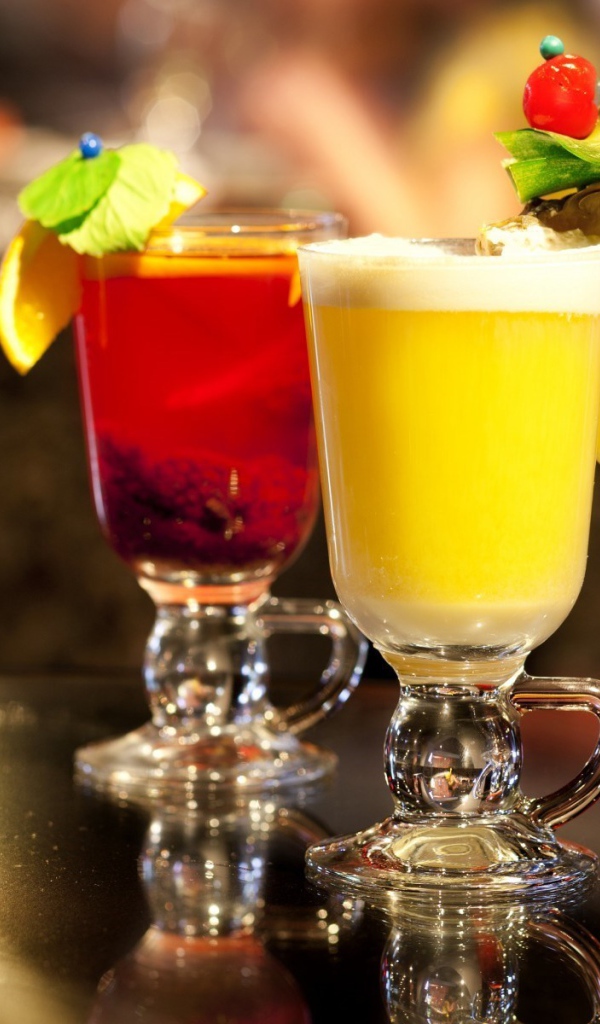 Мороженое в стаканах