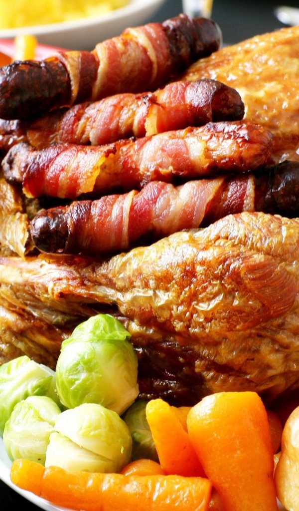 Курица с вином